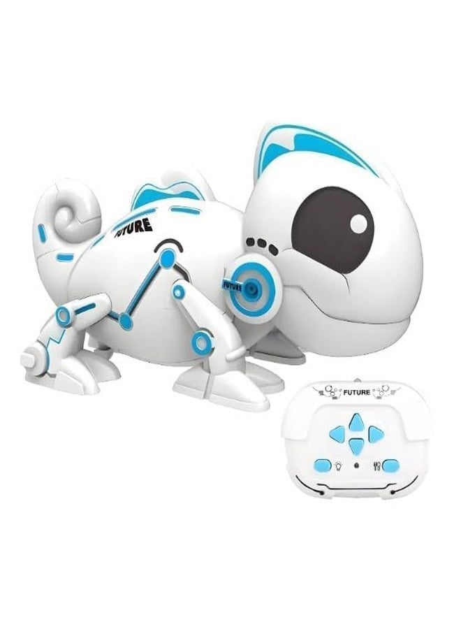 لعبة الحرباء الذكية الإلكترونية التي تعمل بالتحكم عن بعد من جوي جاي - لعبة حرباء تفاعلية تحاكي فريسة جائعة للأطفال - عبوة من قطعة واحدة (قد يختلف اللون) - Image 3